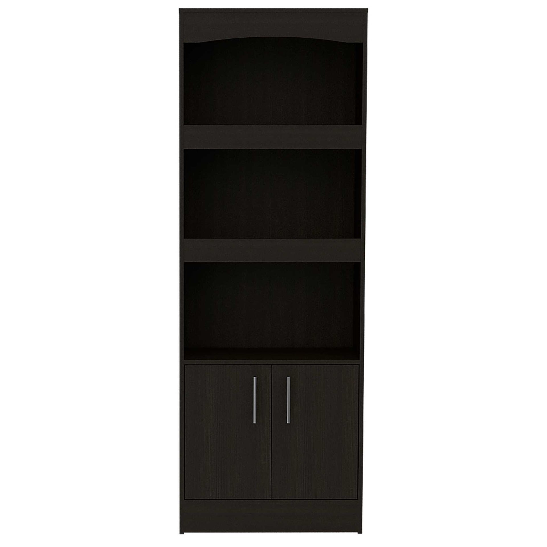 Shell Beach 1-Drawer 3-Shelf Bookcase Wenge