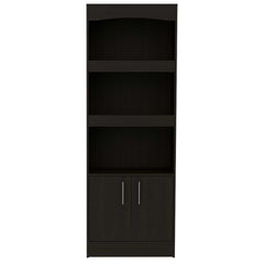 Shell Beach 1-Drawer 3-Shelf Bookcase Wenge