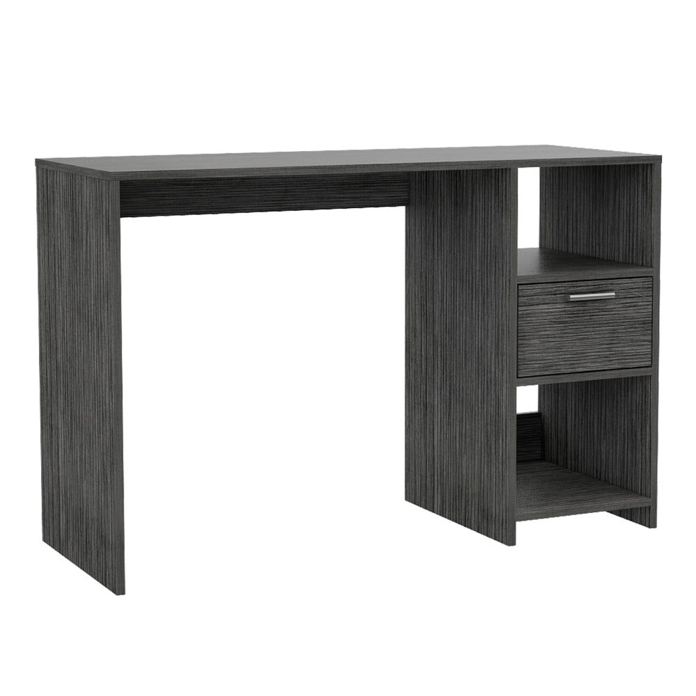 Covington 2-Shelf 1-Drawer Writing Desk Smokey Oak