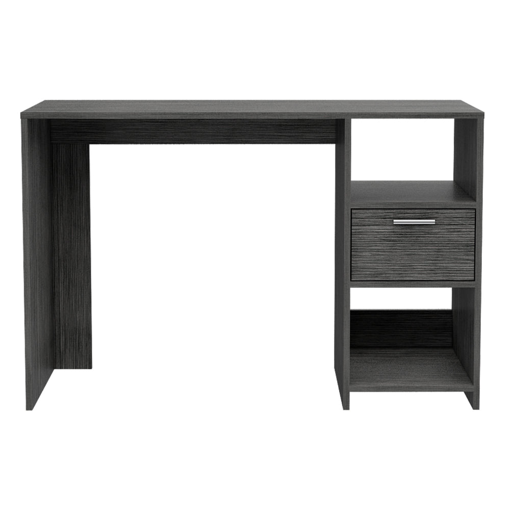 Covington 2-Shelf 1-Drawer Writing Desk Smokey Oak