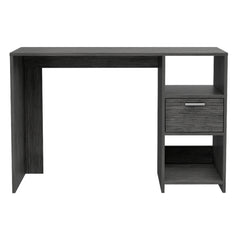 Covington 2-Shelf 1-Drawer Writing Desk Smokey Oak