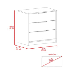 Cannon 3-Drawer Rectangle Dresser Wenge and Light Oak