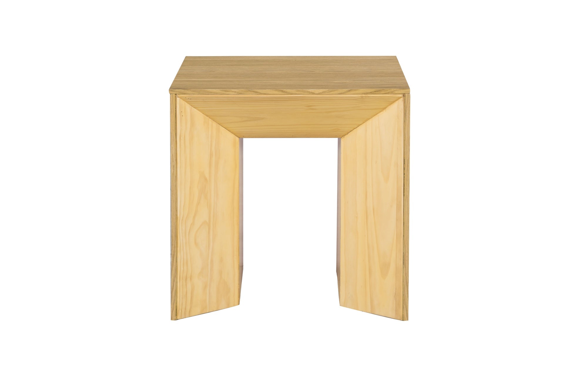 Harold Natural Oak Finish End Table