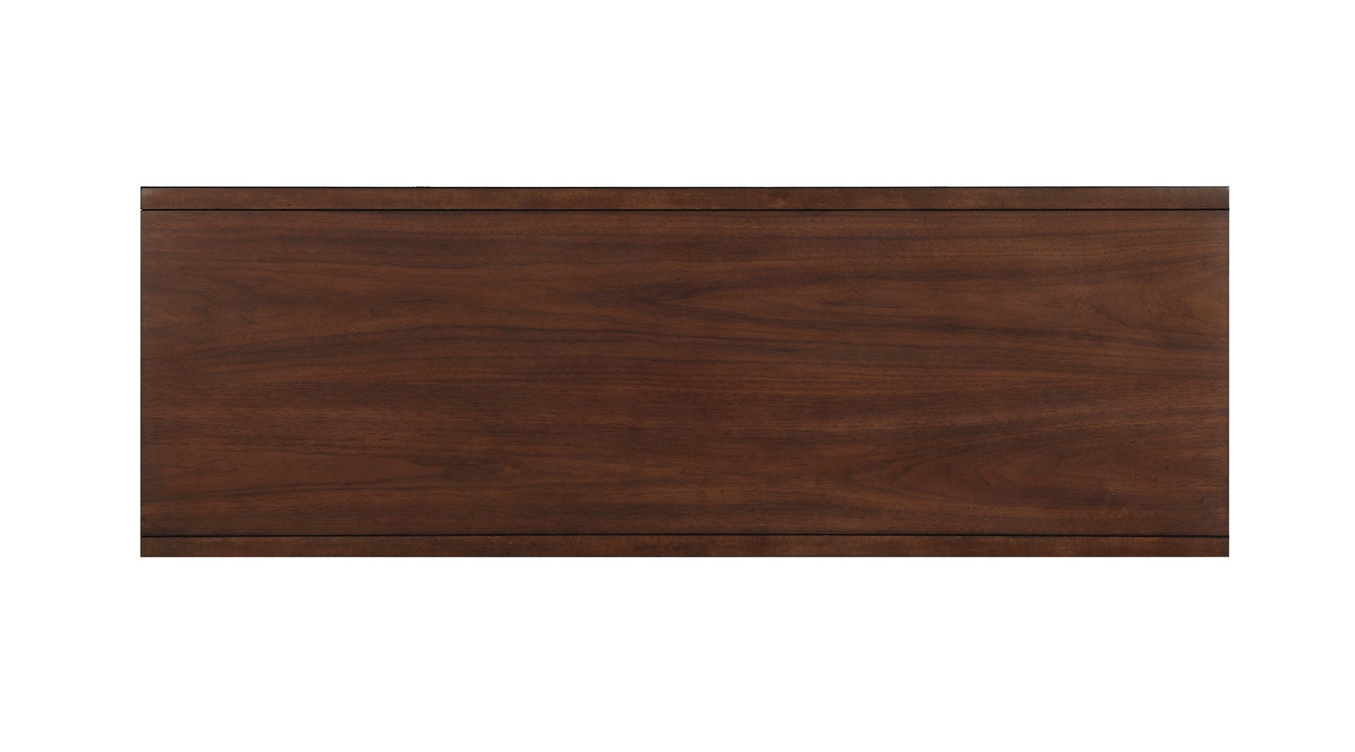 Sofa Table with Drawers Brown Finish Living Room Furniture 1pc