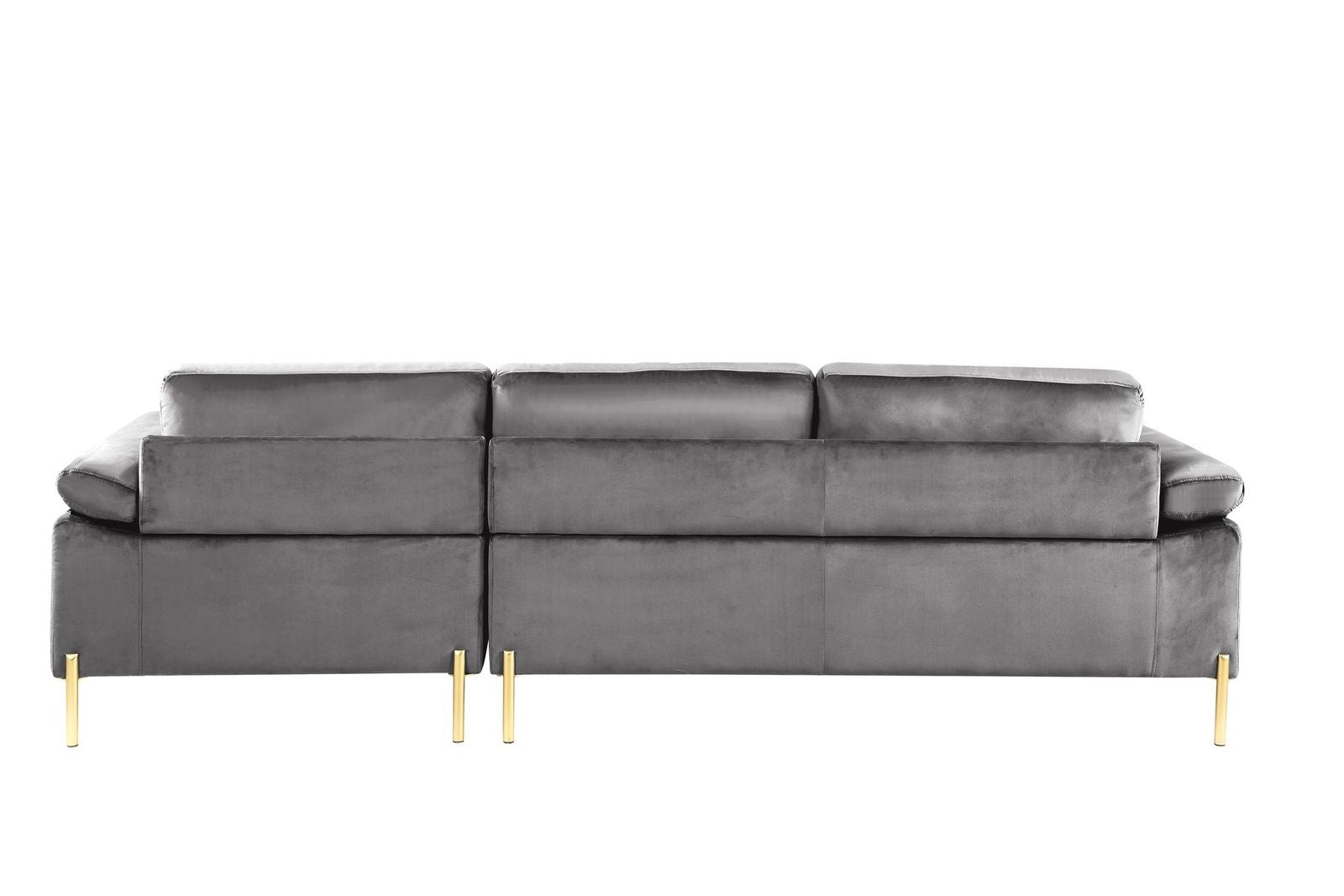 Urban Grey Velvet Sofa