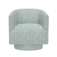 Blue Swivel Accent Chair