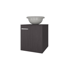 FM FURNITURE Pirtleville  Bathroom Vanity with Integrated Sink, Wenge