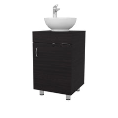 FM FURNITRE Loli Bathroom Vanity with Integrated Sink, Wengee