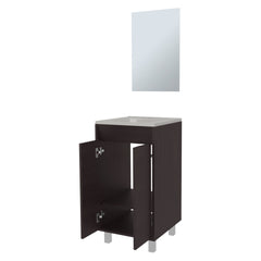 Saratoga Bathroom Cabinet with  2 Doors, White