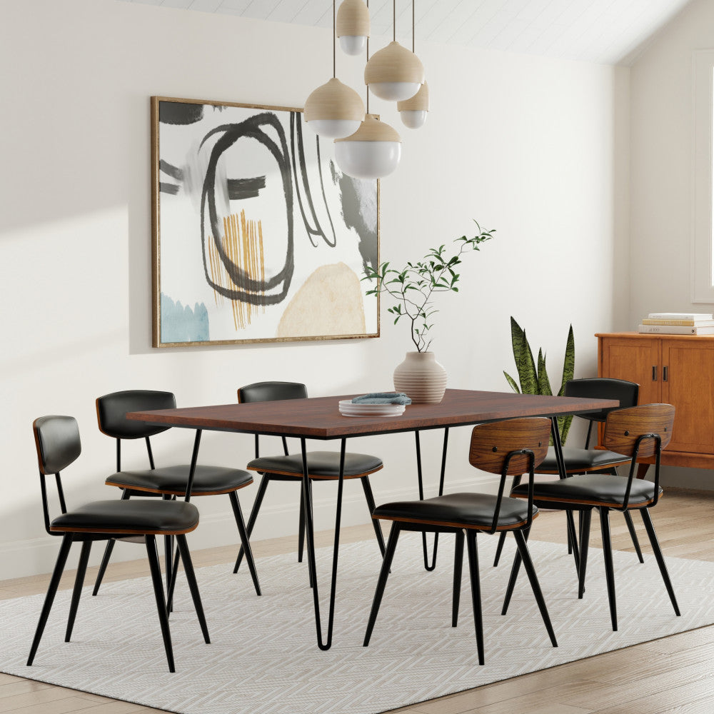 Hunter Dining Table in Umber Brown