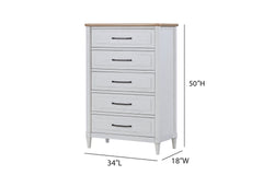 Small Teen Chest - Cement and Sand