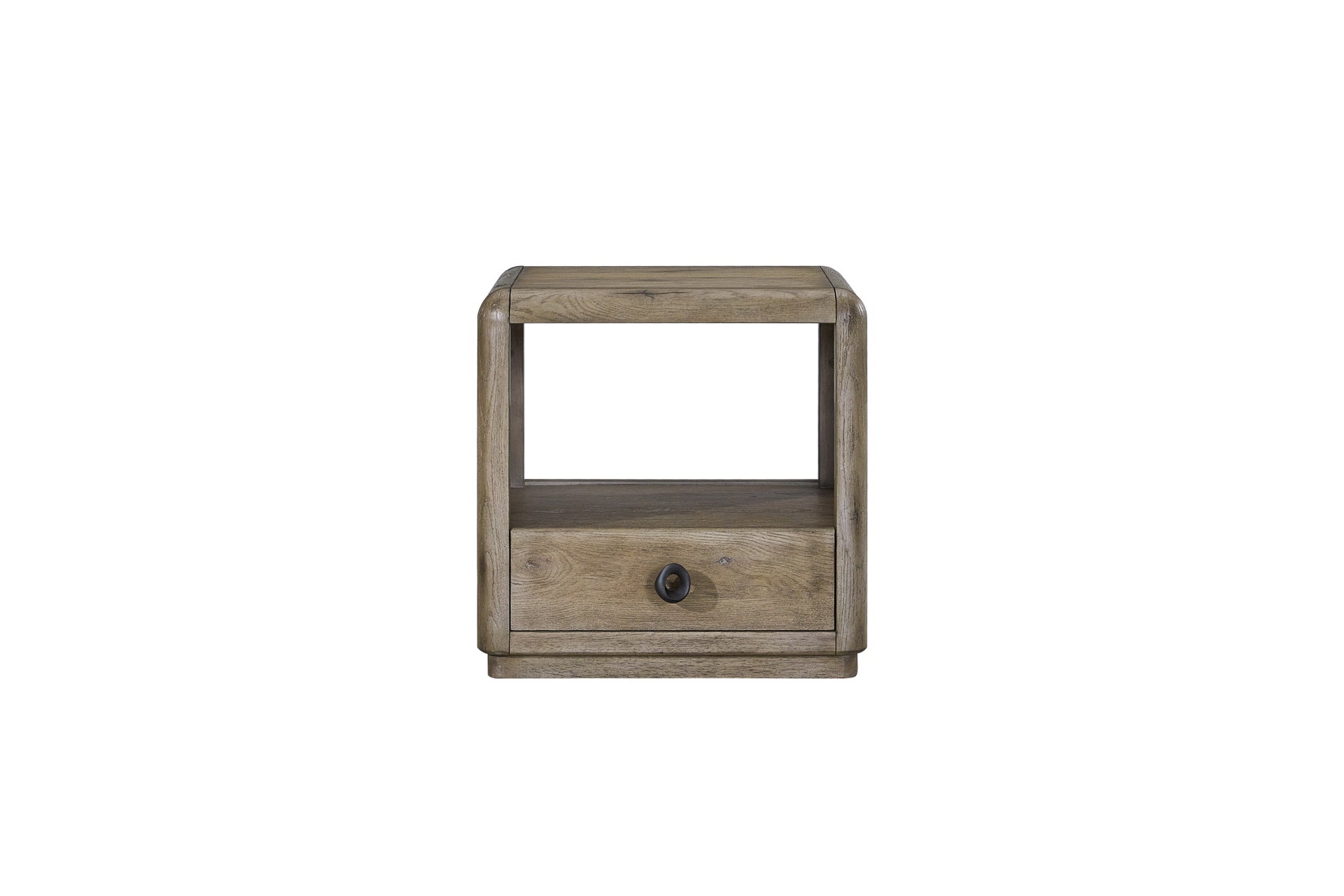 Knotty English Oak End Table