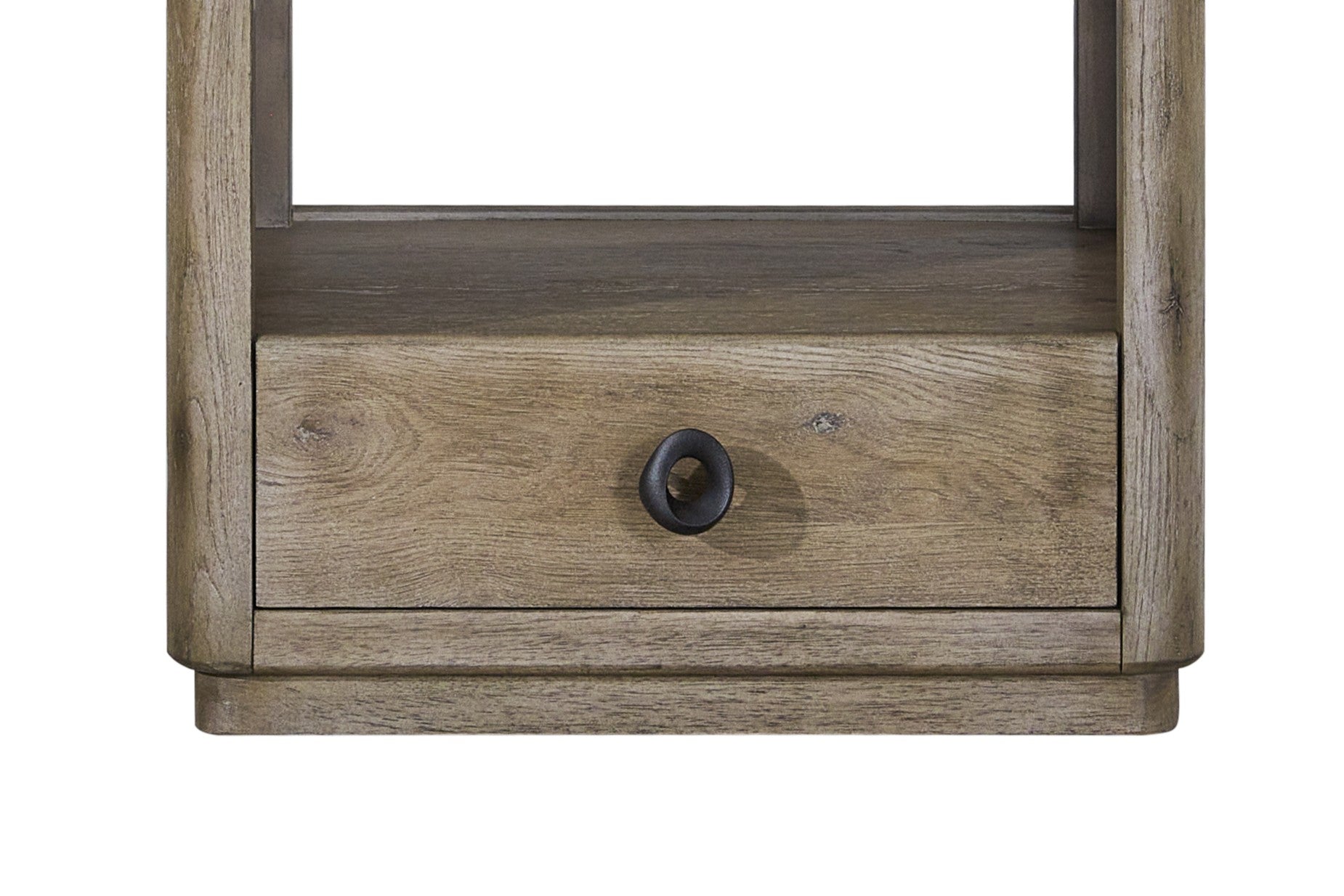 Knotty English Oak End Table
