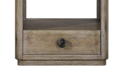 Knotty English Oak End Table