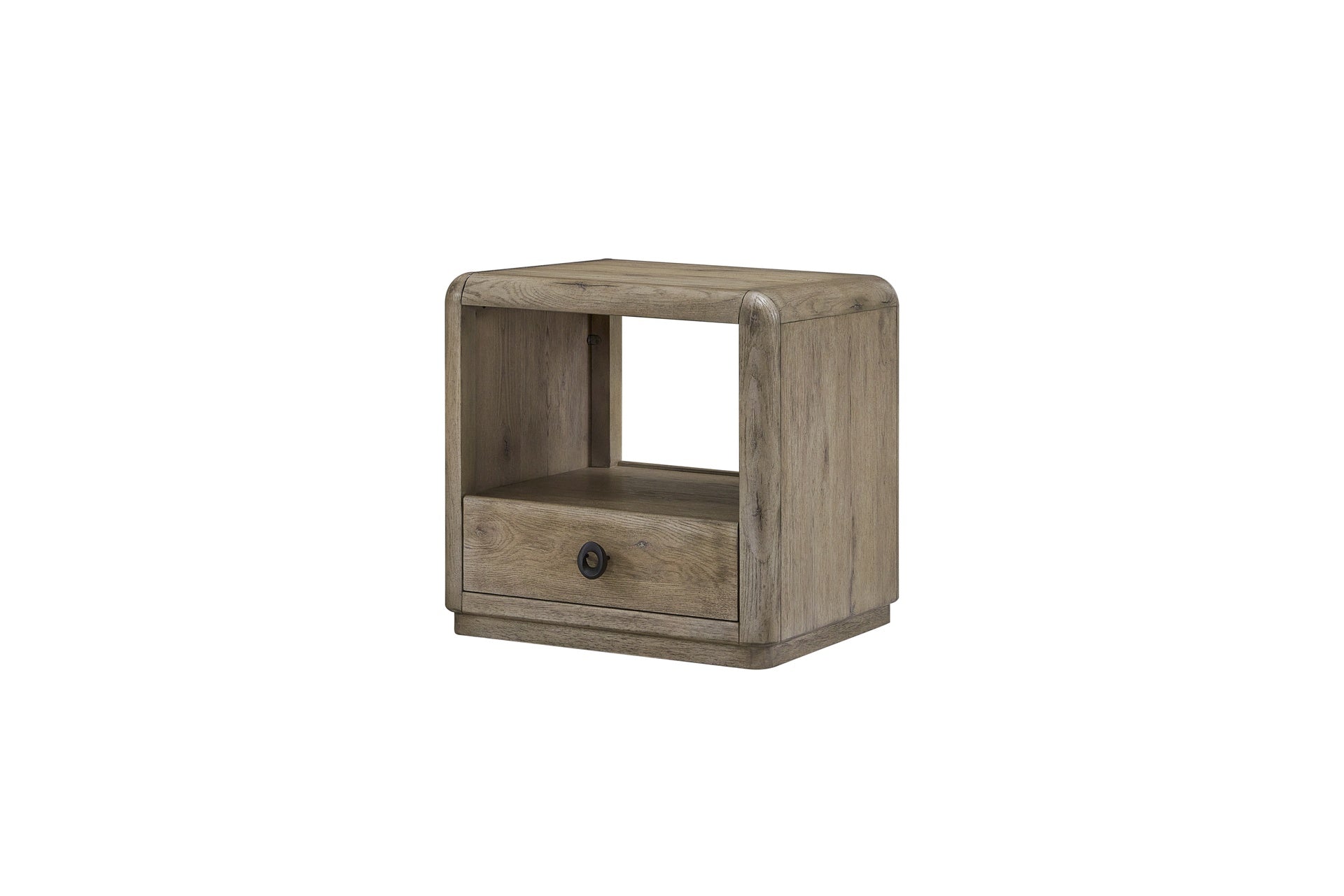 Knotty English Oak End Table