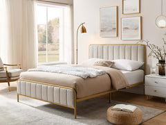 Ashley Upholstered  Queen Bed Frame