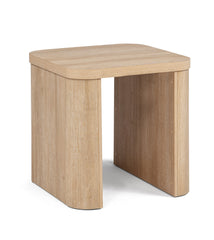 3pc Beautifully Crafted Three-piece Set Natural Charm Warm Wood-inspired Finish Curved Edges Coffee Table Features Hidden Casters Wooden Living Room Furniture