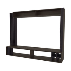Wenge Entertainment Center with Storage Wine