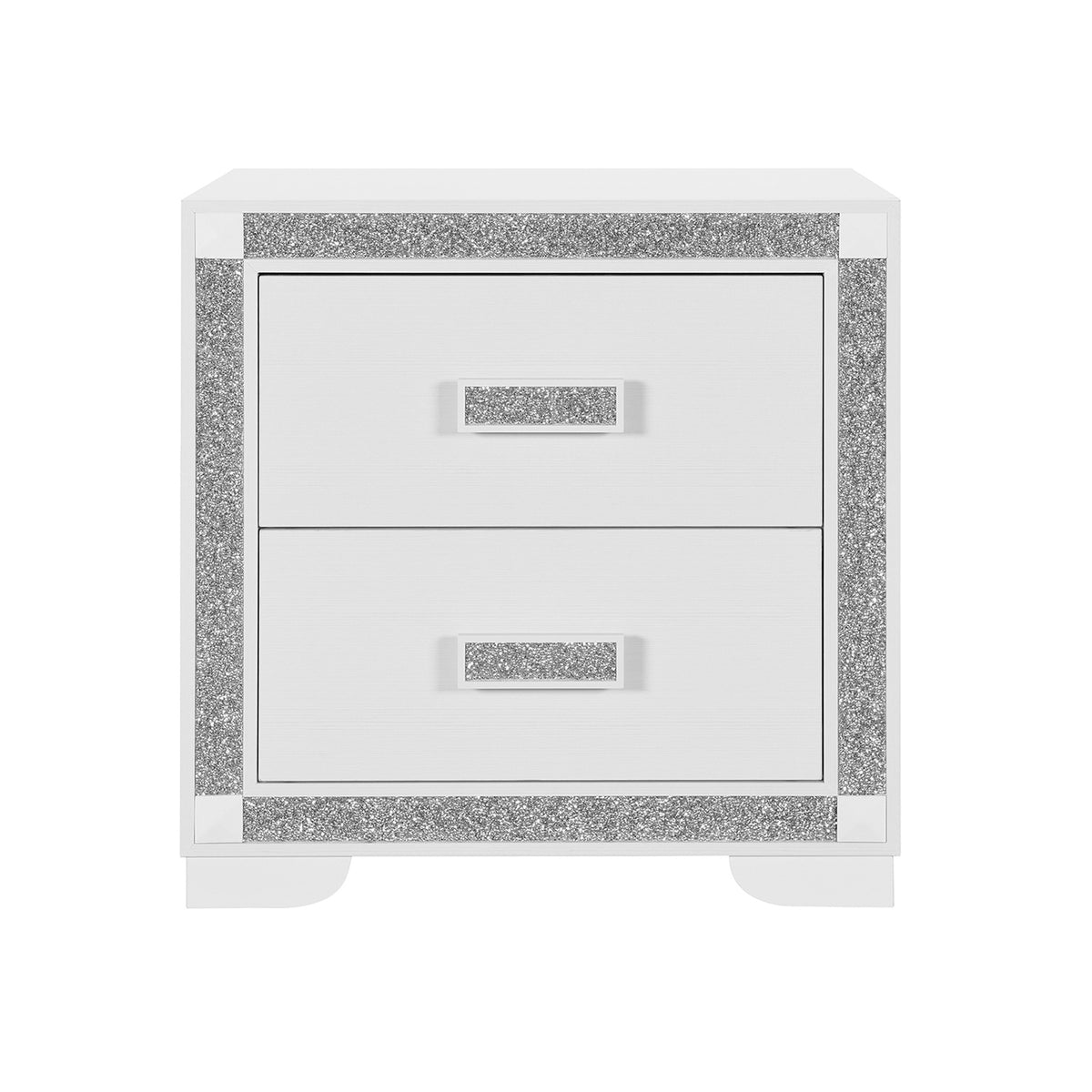 Soulmarie White Nightstand
