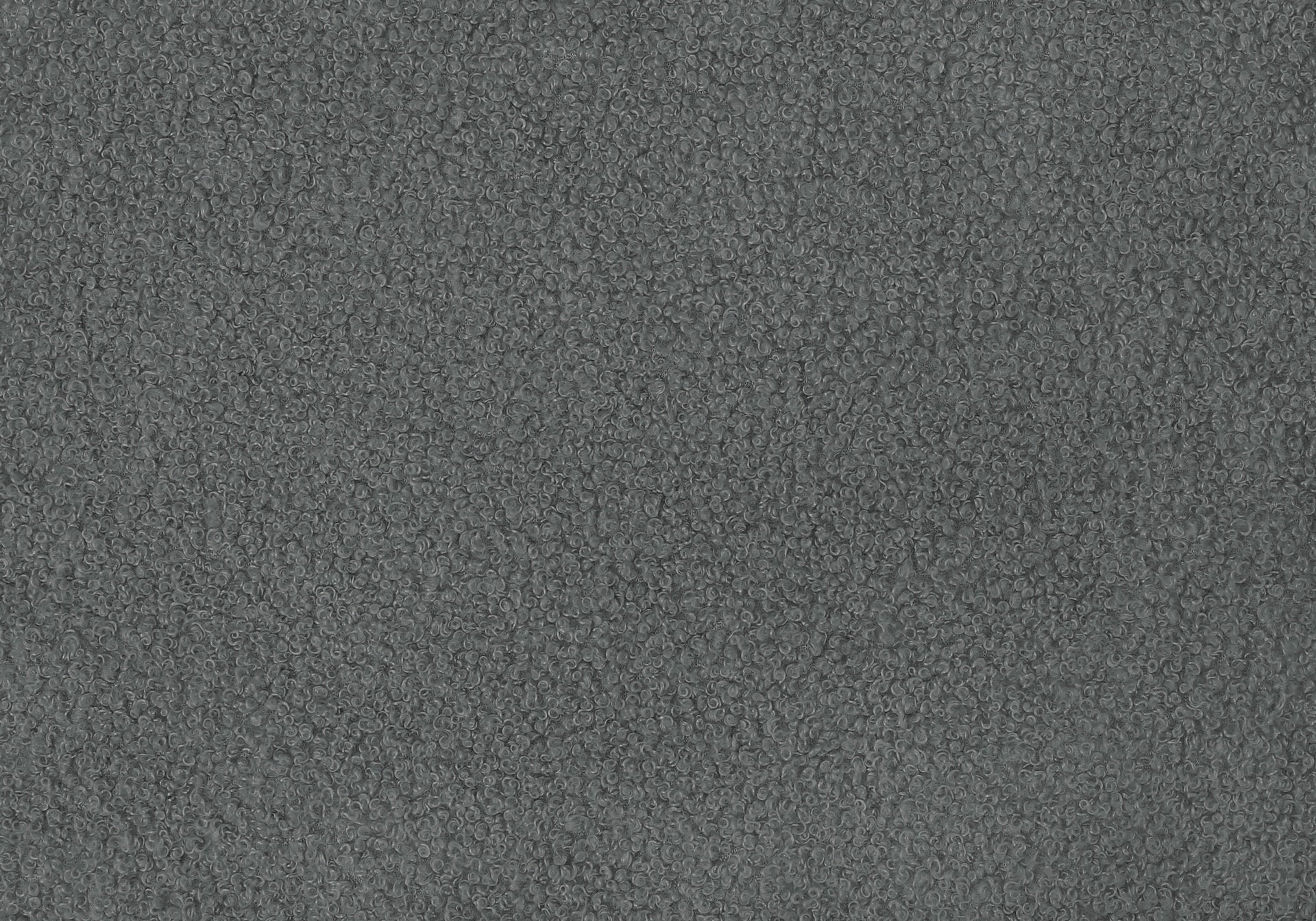 Bed, Bedroom, Frame Only, Queen Size, Upholstered, Dark Grey Boucle, Transitional