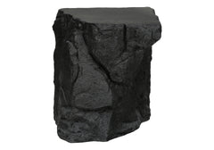 Accent Table, 25"h, Indoor Or Outdoor, Side Table, Nightstand, End, Bedroom, Living Room, Black, Contemporary, Modern