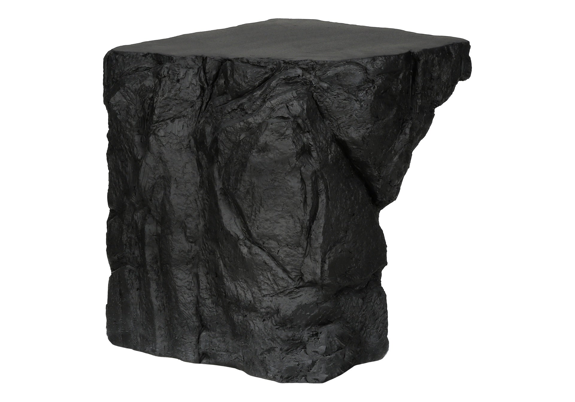 Accent Table, 25"h, Indoor Or Outdoor, Side Table, Nightstand, End, Bedroom, Living Room, Black, Contemporary, Modern