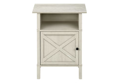 Accent Table, Side Table, End, Living Room, Small, Storage, Washed Oak Laminate, Transitional