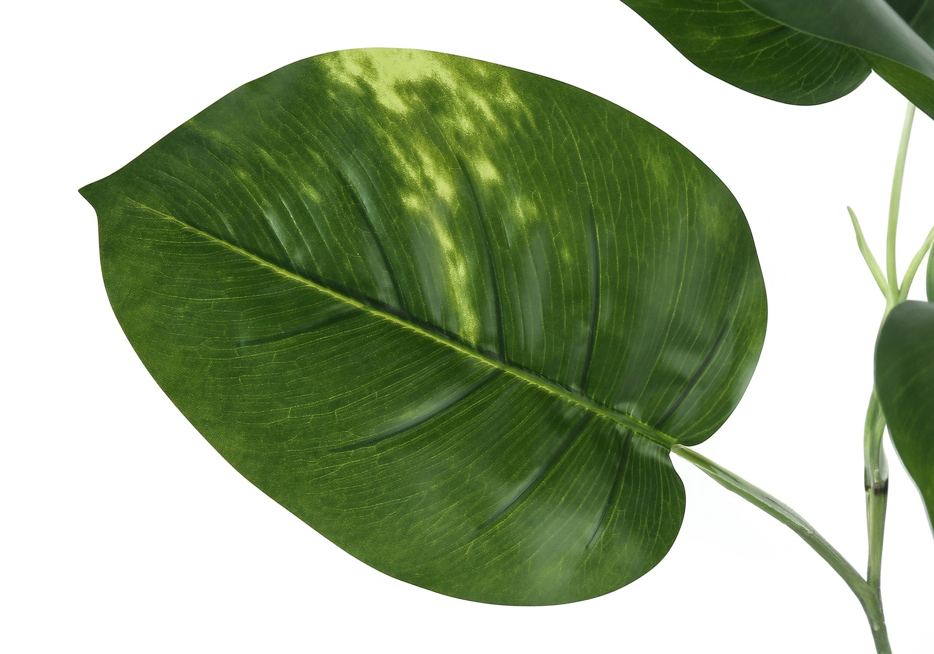 Artificial Plant, 54" Tall, Dieffenbachia Tree, Indoor, Faux, Fake, Floor, Greenery, Potted, Real Touch, Decorative, Green Leaves, Black Pot