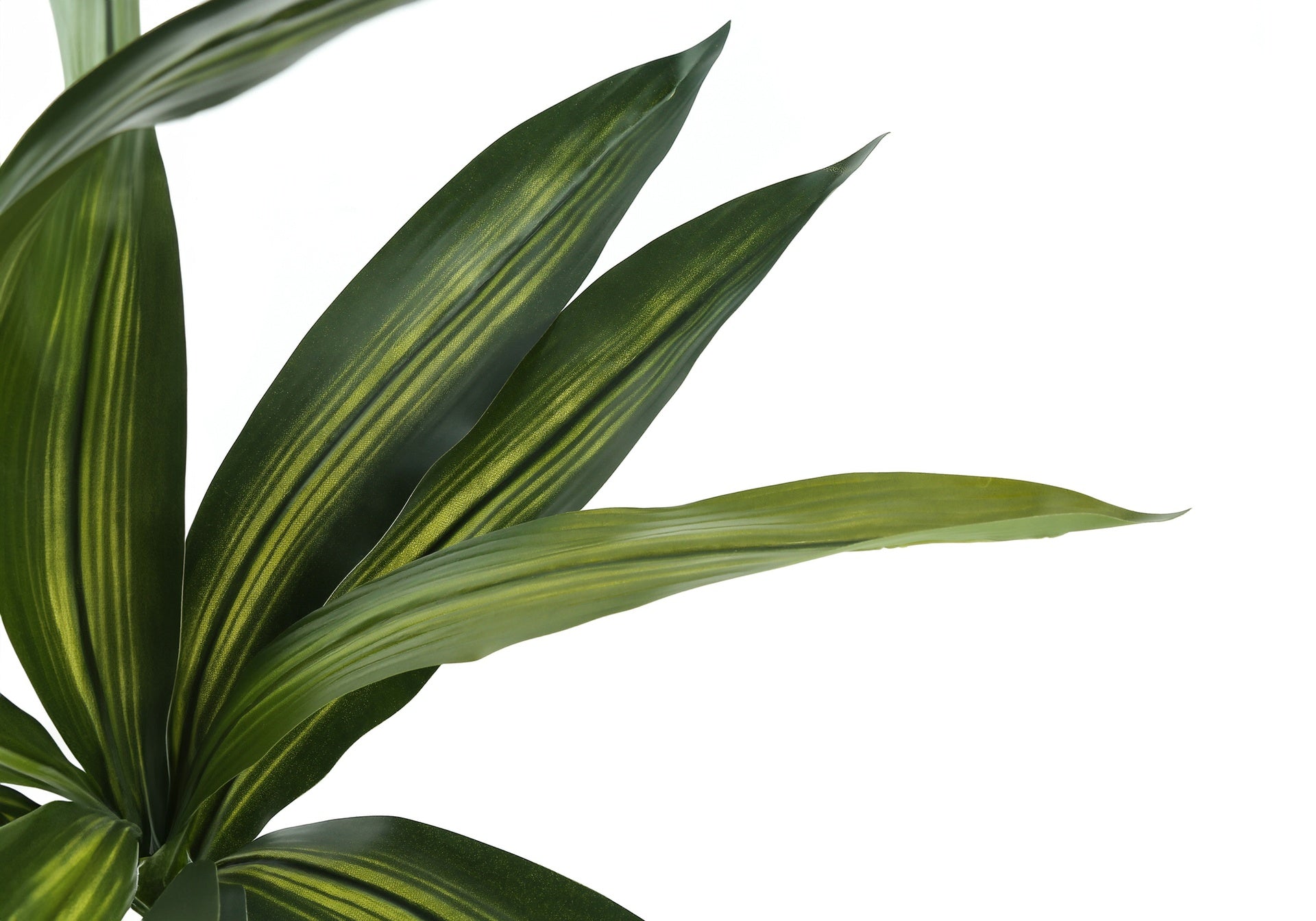 Artificial Plant, 51" Tall, Dracaena Tree, Indoor, Faux, Fake, Floor, Greenery, Potted, Real Touch, Decorative, Green Leaves, Black Pot
