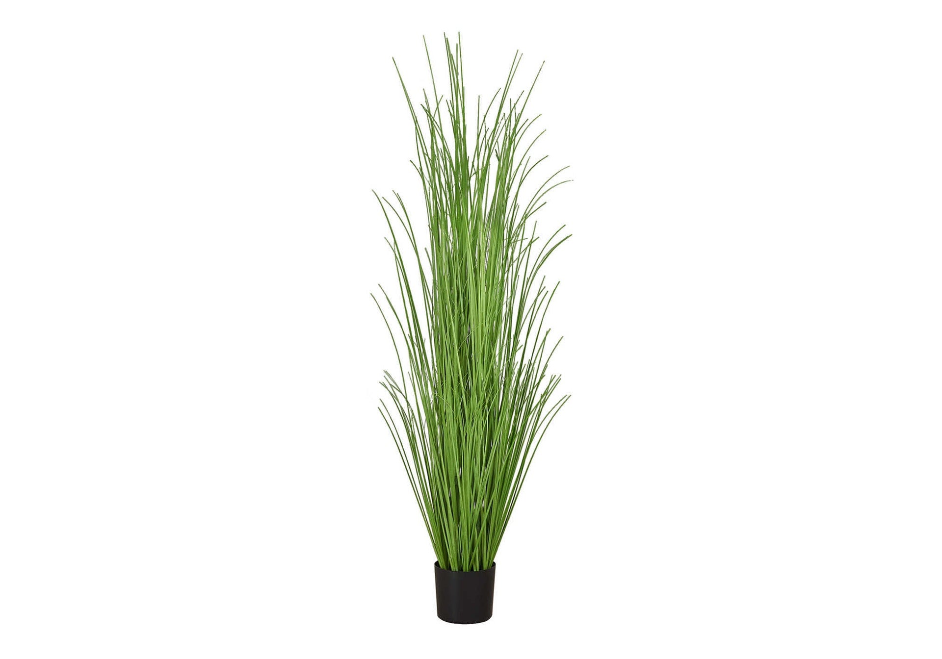 Artificial Plant, 47" Tall, Grass Tree, Indoor, Faux, Fake, Floor, Greenery, Potted, Real Touch, Decorative, Green Grass, Black Pot