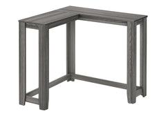 Accent Table, Console, Entryway, Narrow, Corner, Living Room, Bedroom, Grey Laminate, Contemporary, Modern