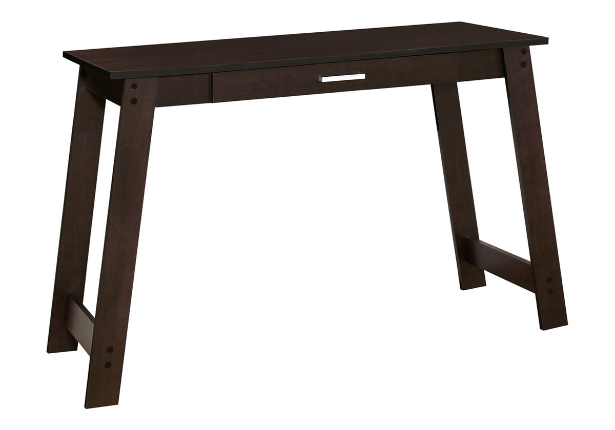 Computer Desk, Home Office, Laptop, Storage Drawers, Work, Brown Laminate, Contemporary, Modern