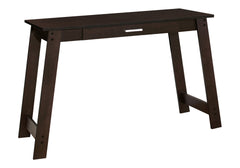 Computer Desk, Home Office, Laptop, Storage Drawers, Work, Brown Laminate, Contemporary, Modern