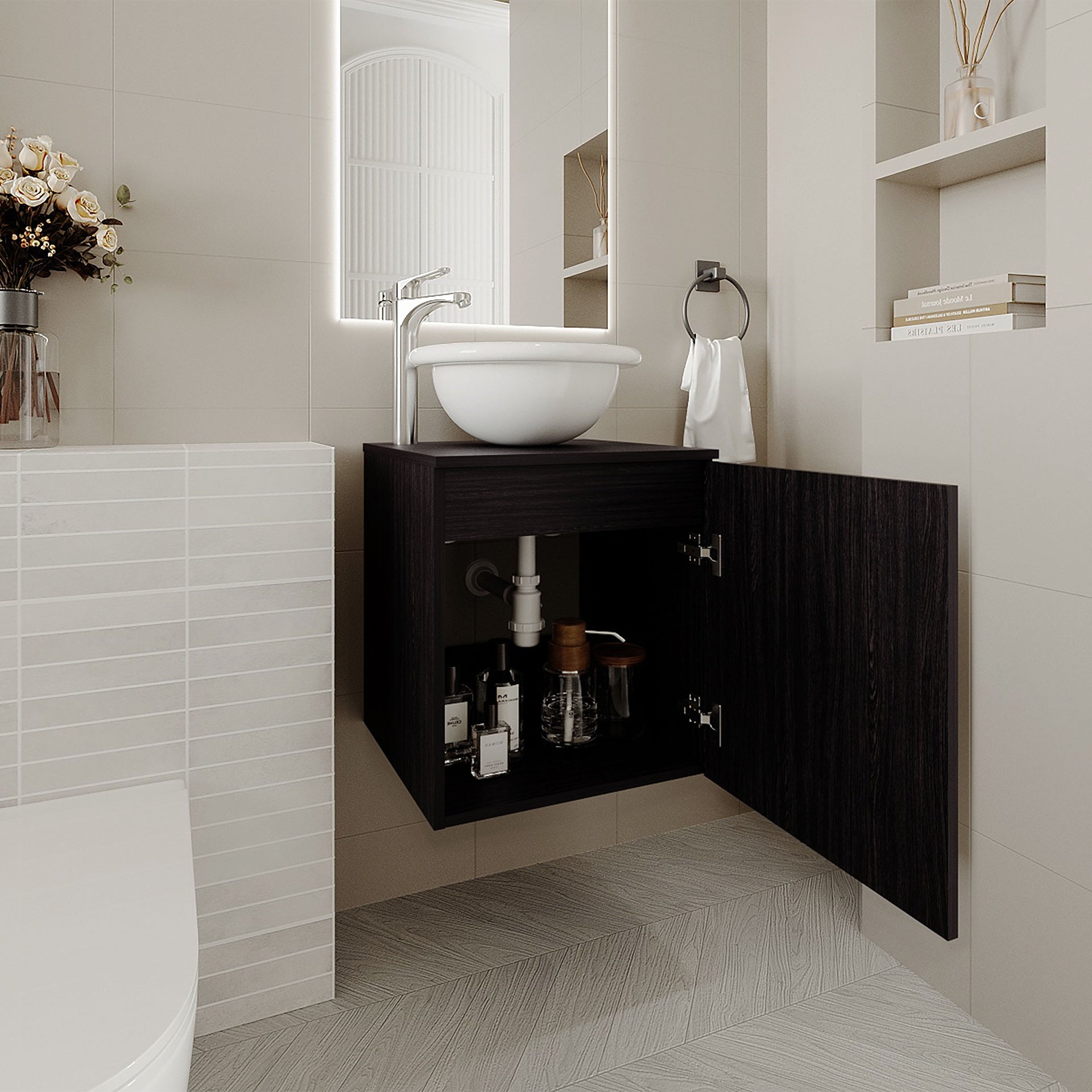 Bathroom Vanity, 1 Door, with Sink