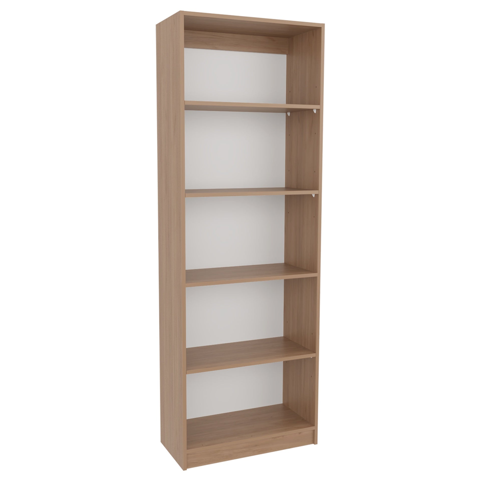 4-Tier Bookcase with Modern Storage for Books and Decor