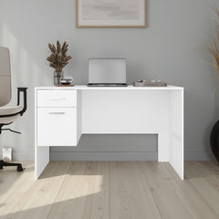 Desk, 2 Drawers, White