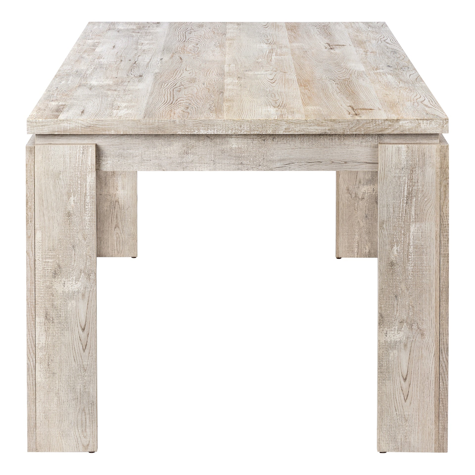 Dining Table, 60" Rectangular, Kitchen, Dining Room, Beige Laminate, Contemporary, Modern