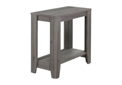 Accent Table, Side, End, Nightstand, Lamp, Living Room, Bedroom, Grey Laminate, Transitional