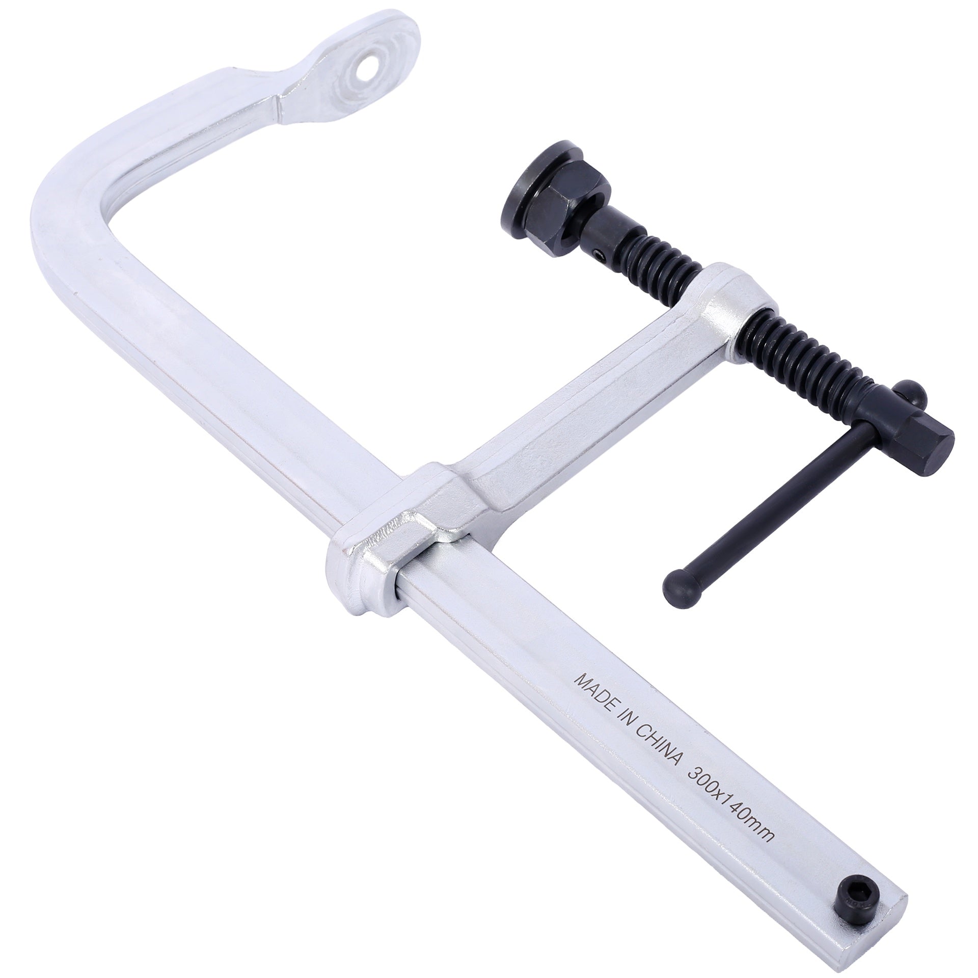 Heavy-Duty F-Clamp,Removable Swivel Pad, Deep Throat F Clamp 5-1/2", Heavy Duty Bar Clamp for Welding,12"x5 1/2" ,4 pcs pack
