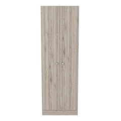 Multistorage Cabinet 71" H, Two Doors, Five Internal Shelves, Light Gray