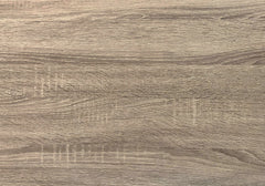 Accent Table, Console, Entryway, Narrow, Sofa, Living Room, Bedroom, Brown Laminate, Black Metal, Contemporary, Modern