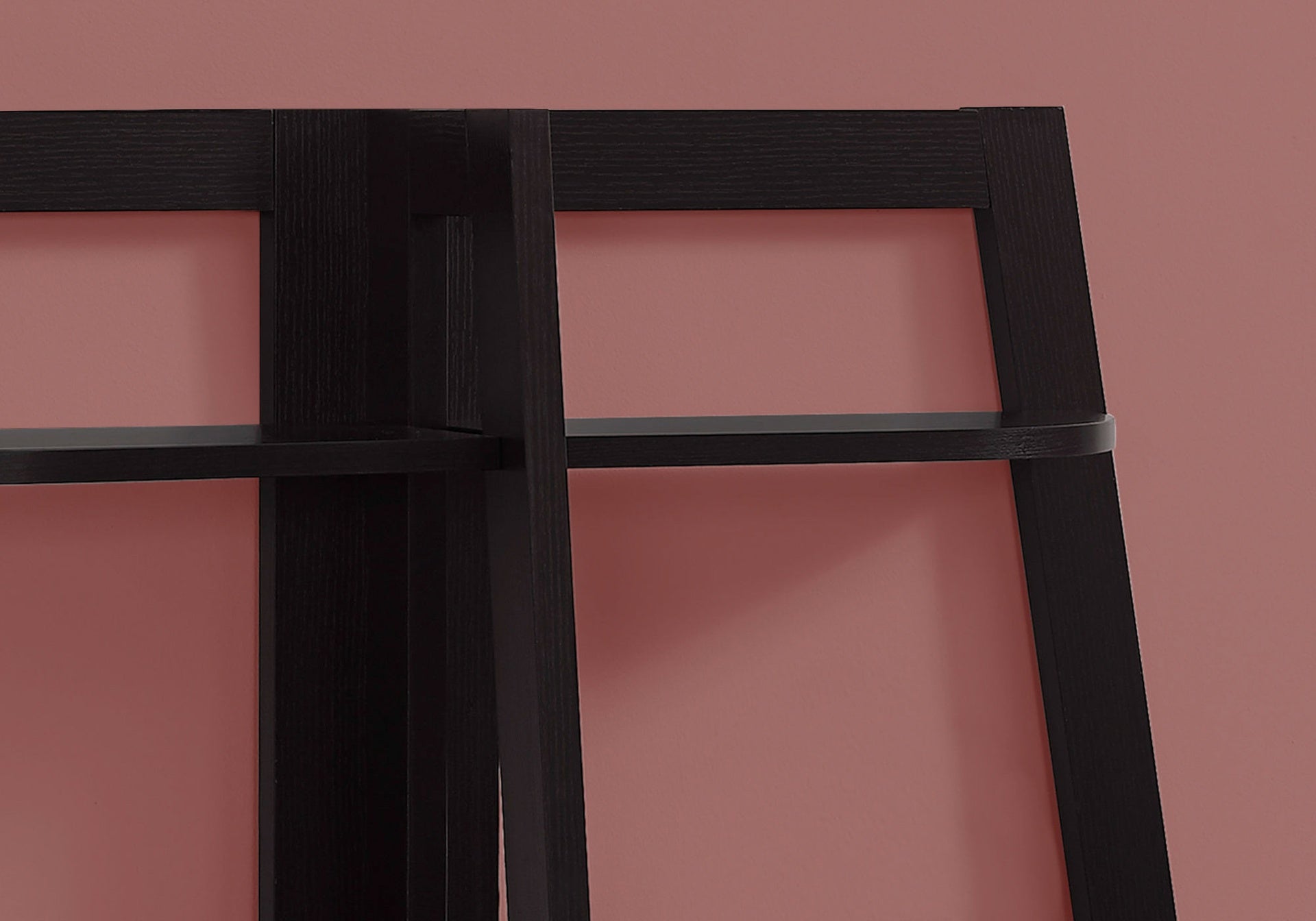 Bookshelf, Bookcase, Etagere, 3 Tier, 48"h, Office, Bedroom, Brown Laminate, Contemporary, Modern
