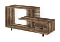 Tv Stand, 48 Inch, Console, Media Entertainment Center, Storage Drawer, Living Room, Bedroom, Brown Laminate, Contemporary, Modern