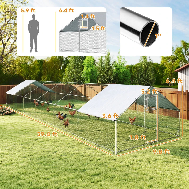 Large Pet House,Chicken Coop,Outdoor Hen House,Duck House