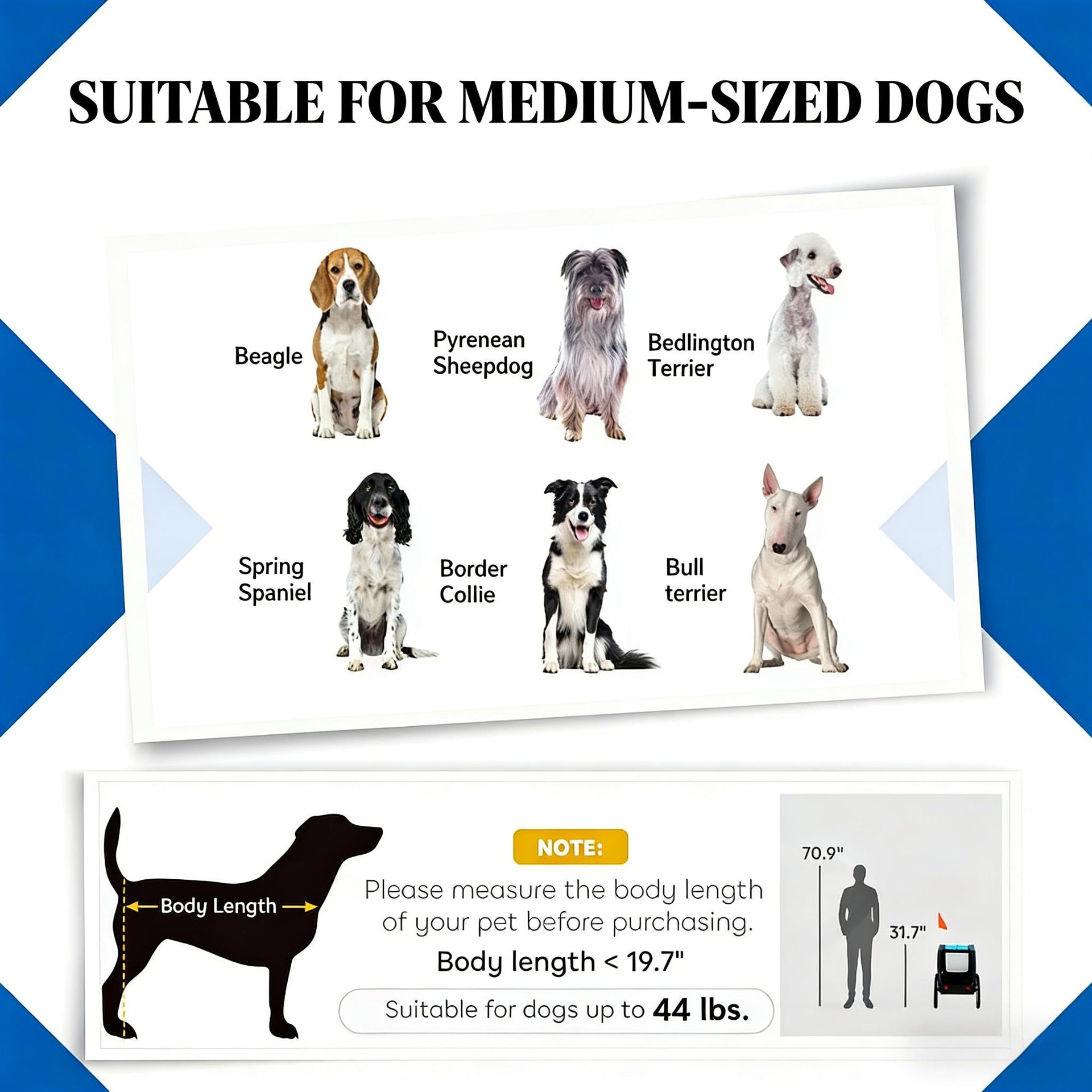 Pet Cart Bicycle Carrier,Dog Bike Trailer,Cat Bike Trailer