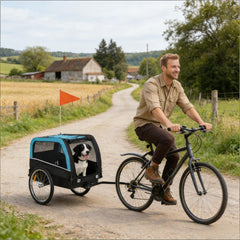 Pet Cart Bicycle Carrier,Dog Bike Trailer,Cat Bike Trailer