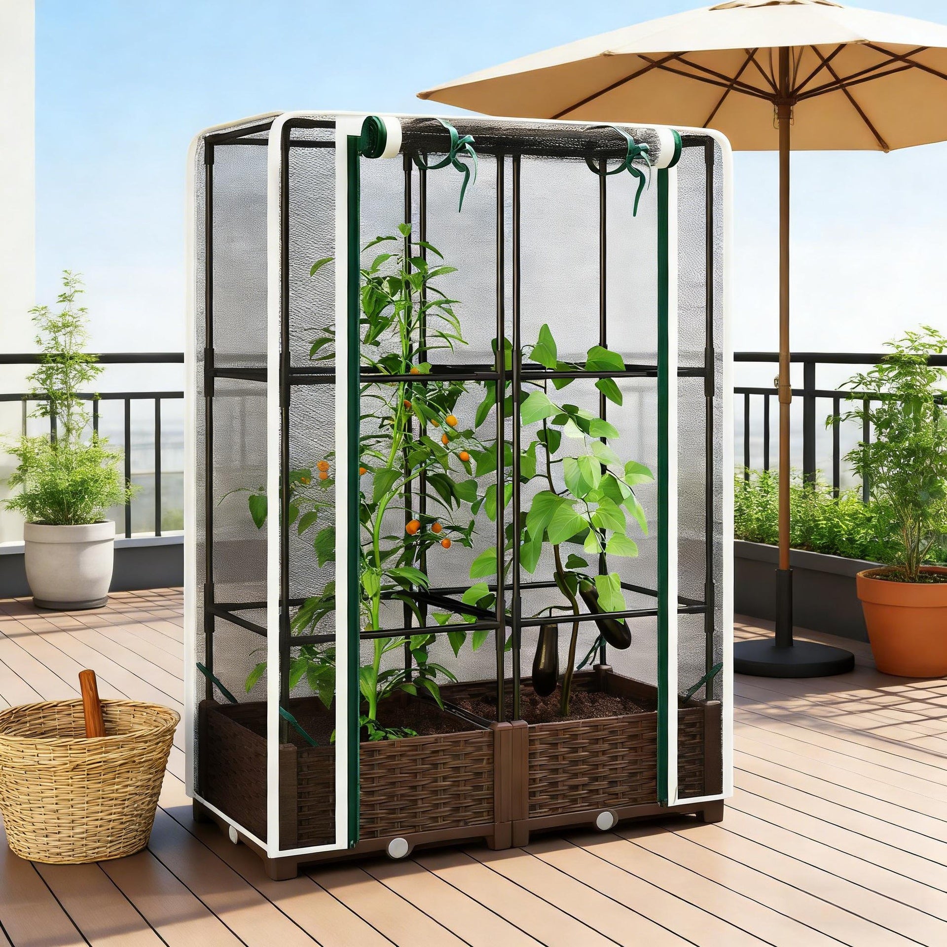 Plant Cage,Raised Garden Bed