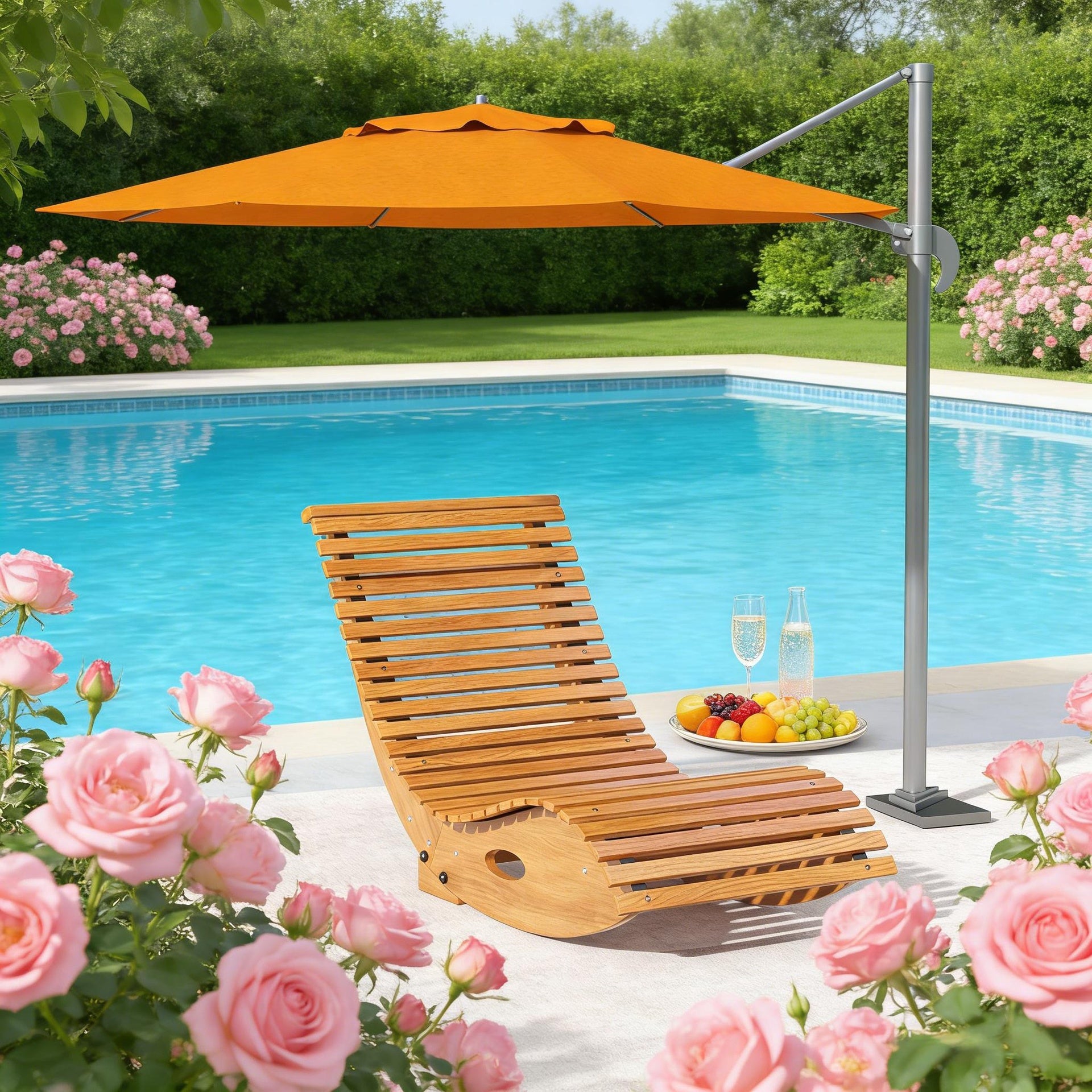 Wooden Rocking Chair,Outdoor Rocking Chair