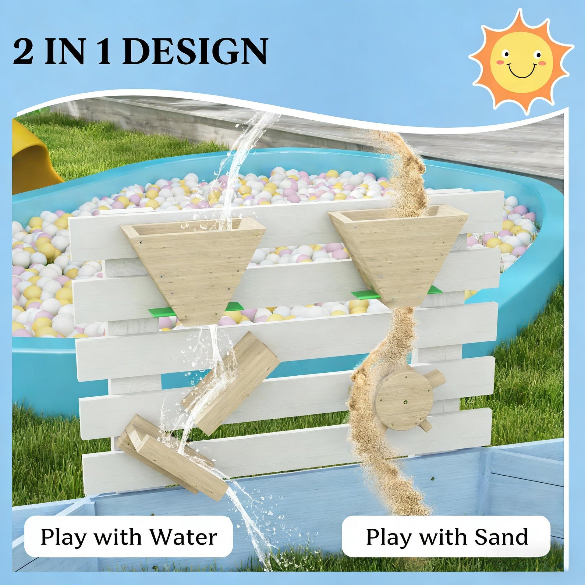 Toddler Sandbox,Kid Wooden Sandbox