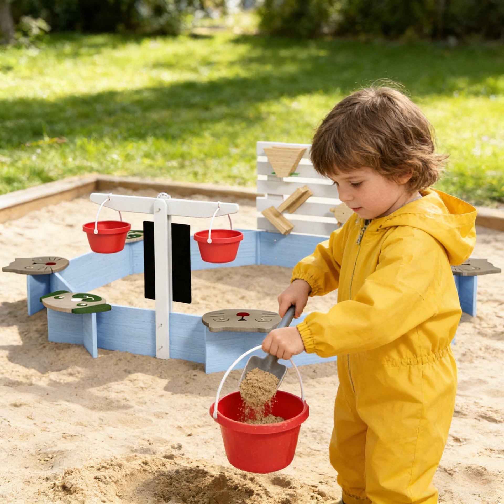 Toddler Sandbox,Kid Wooden Sandbox
